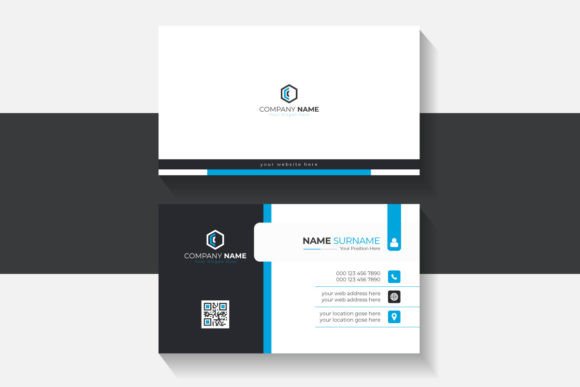 Clean Professional Business Card: Essential Design Asset