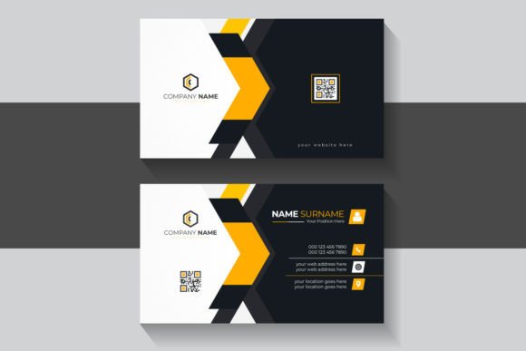 Creative Professional Business Card: A Modern Vector Design