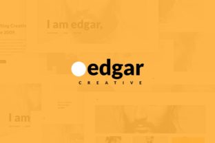 Edgar Creative: A Modern Minimal Sketch Theme