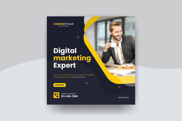 Modern Digital Marketing Agency Banner Font for Bold Branding