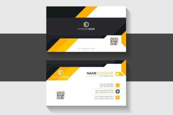 Professional Abstract Business Card: Elevate Your Brand Identity
