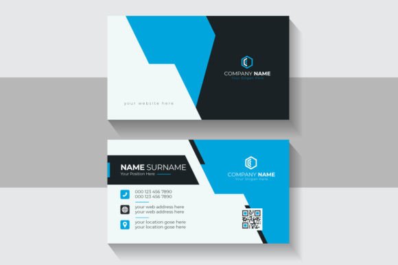 Professional Business Card Design: A Modern Template for Your Brand