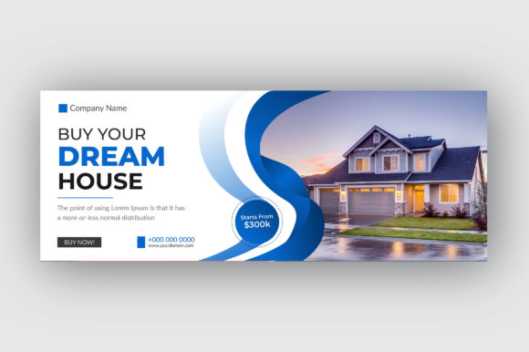 Professional Real-Estate Facebook Cover Design for Your Brand