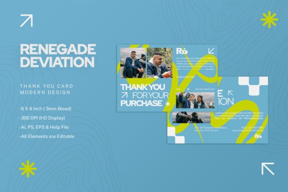 Renegade Deviation - Thank You Card
